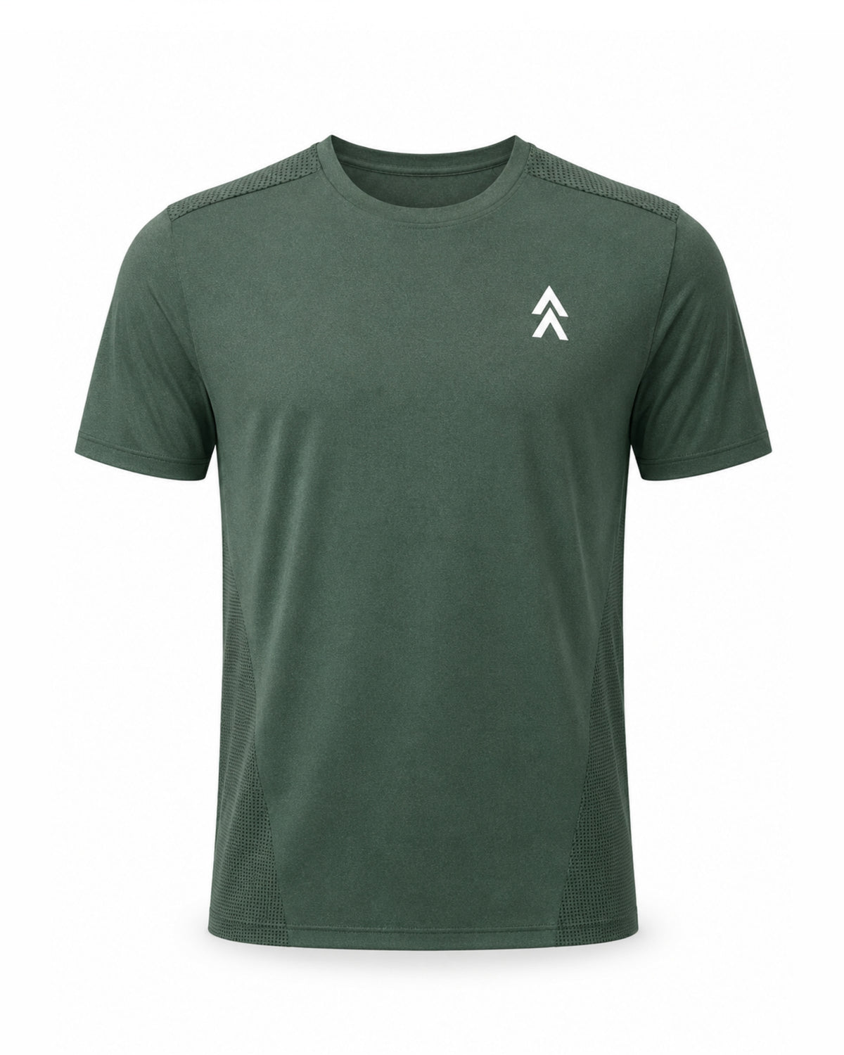 YAKA Nation ALTA Military Green Motion tee – front view