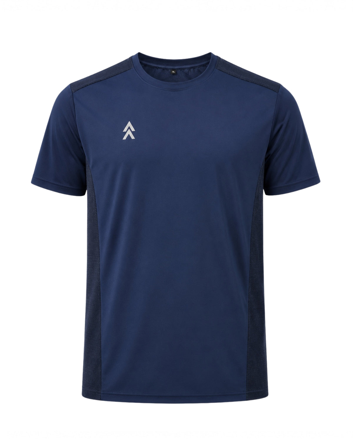 YAKA Nation AVRA Odyssey Blue performance tee – front view