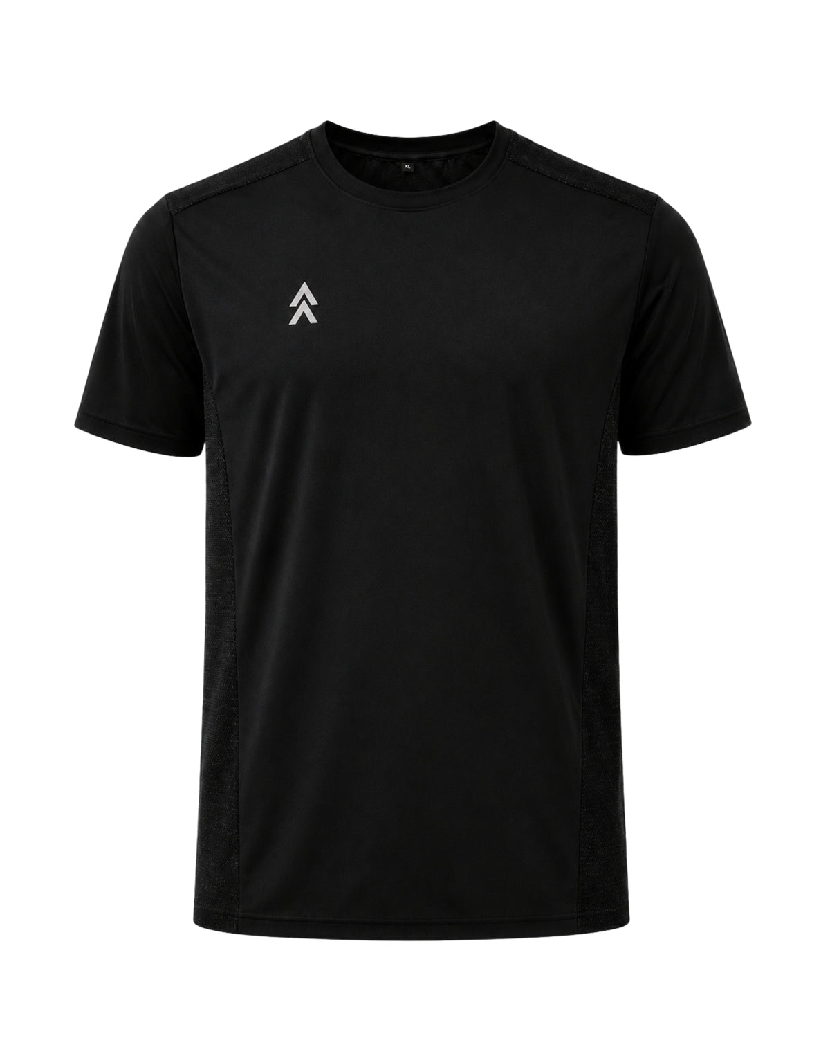 YAKA Nation AVRA Phantom Black performance tee – front view