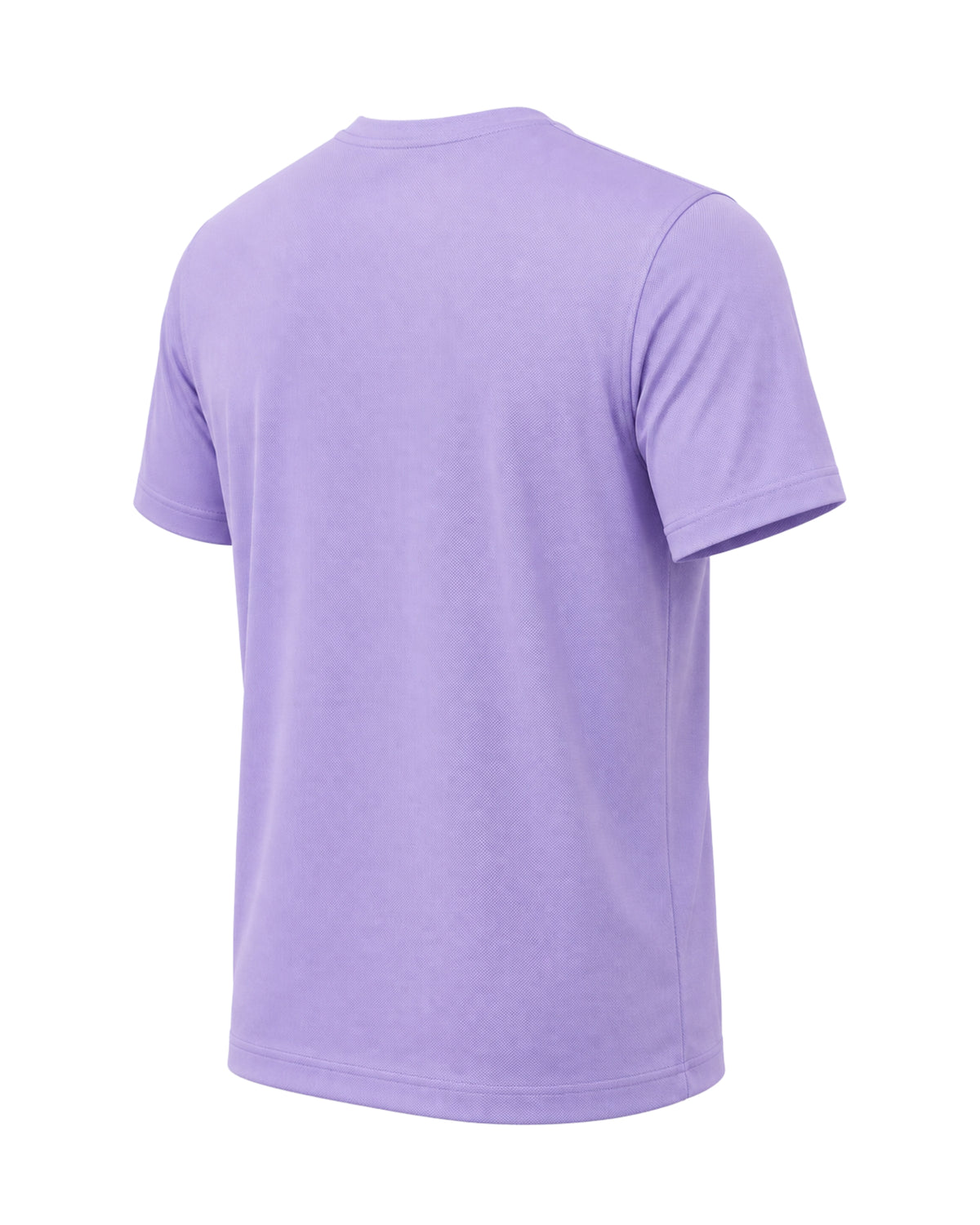 YAKA Nation NAIA Muse Lavender Flow tee – angled back view