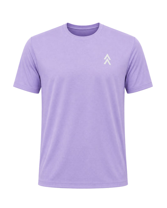 YAKA Nation NAIA Muse Lavender Flow tee – front view