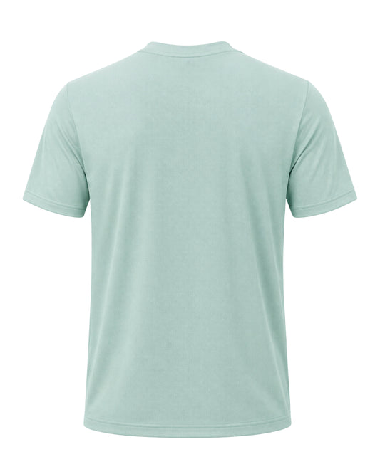 YAKA Nation NAIA Prism Cyan Flow tee – back view