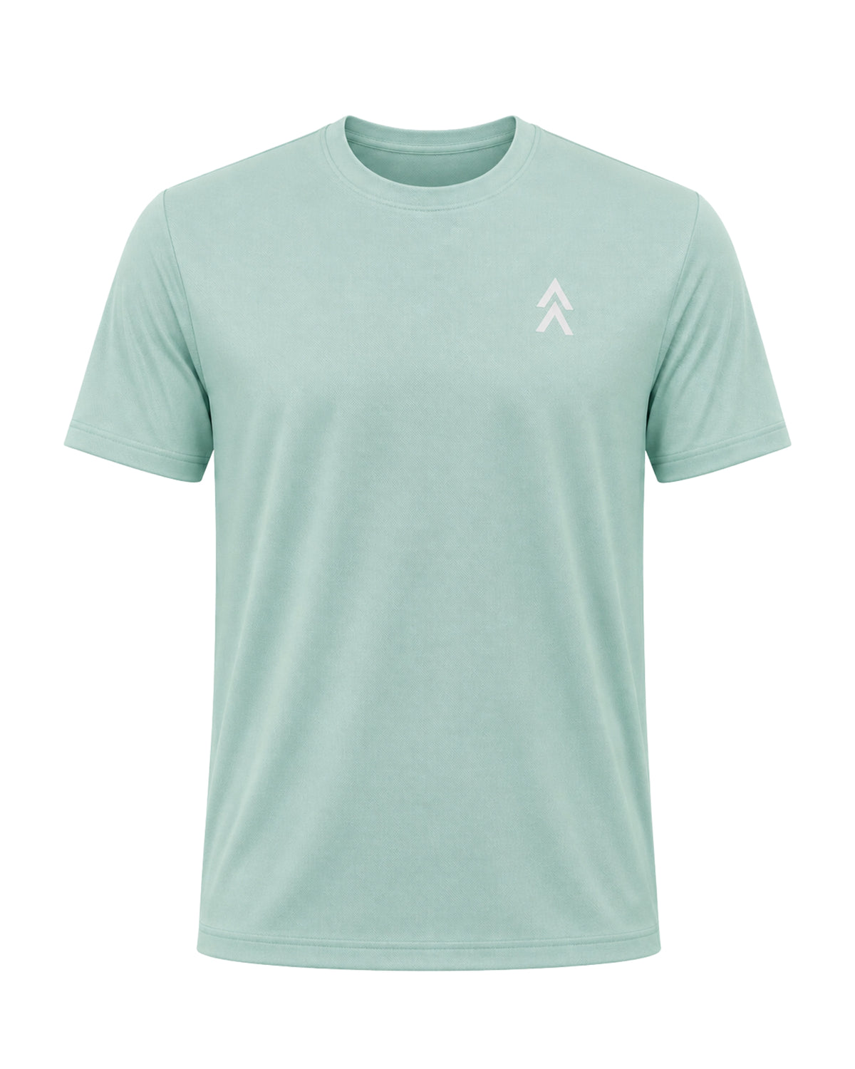 YAKA Nation NAIA Prism Cyan Flow tee – front view